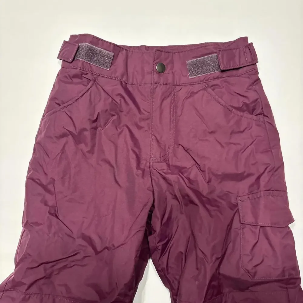 Columbia OUTGROWN Youth Snow Pants | Plum XS (6/6X) - Picture 9 of 13